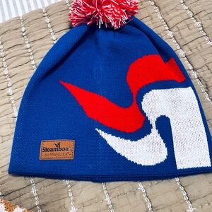 Kids Blue and Red Beanie